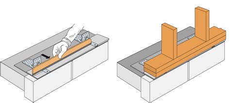 leveling metal timber brackets|timber frame levelling systems.